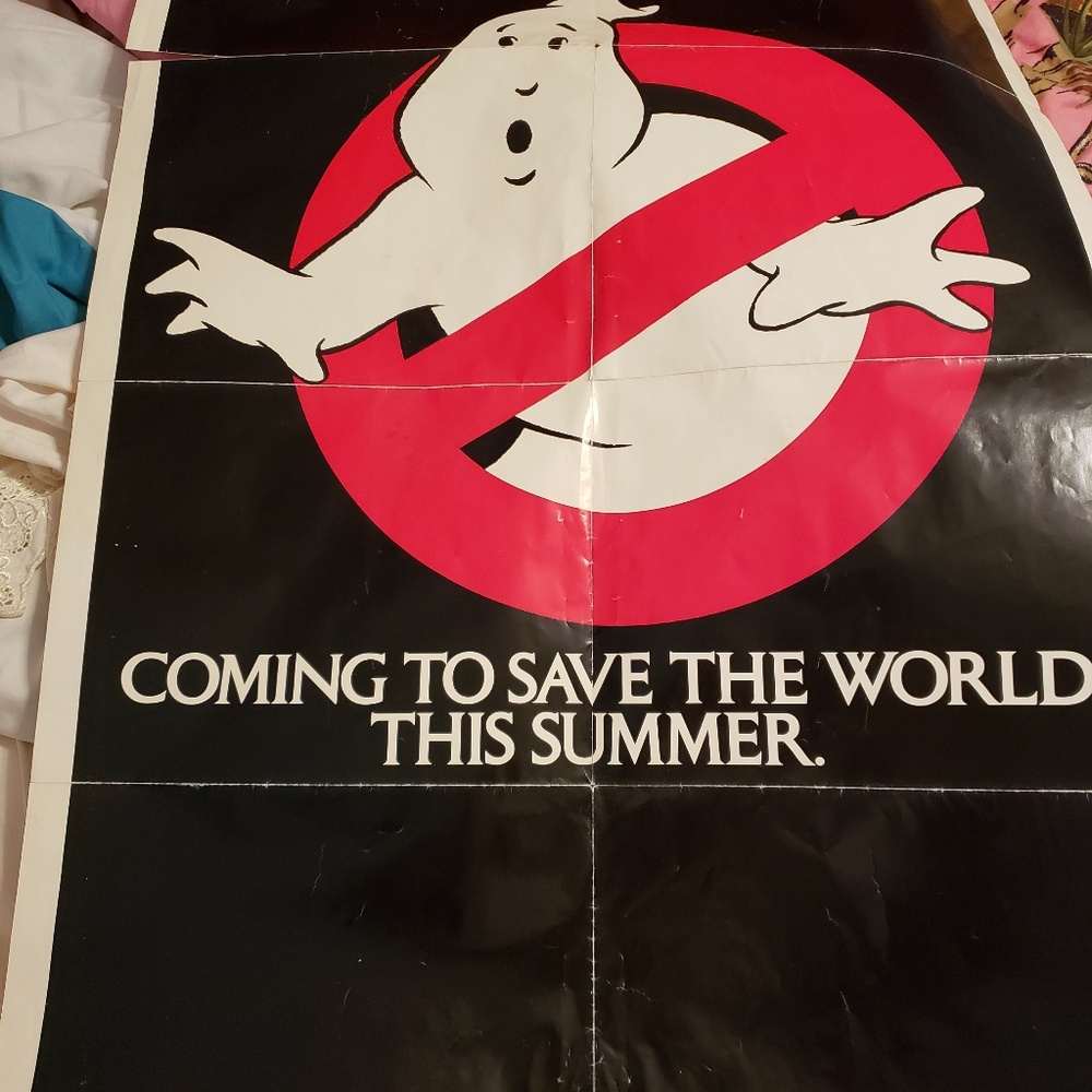 1984 Original Ghostbusters Wall Poster